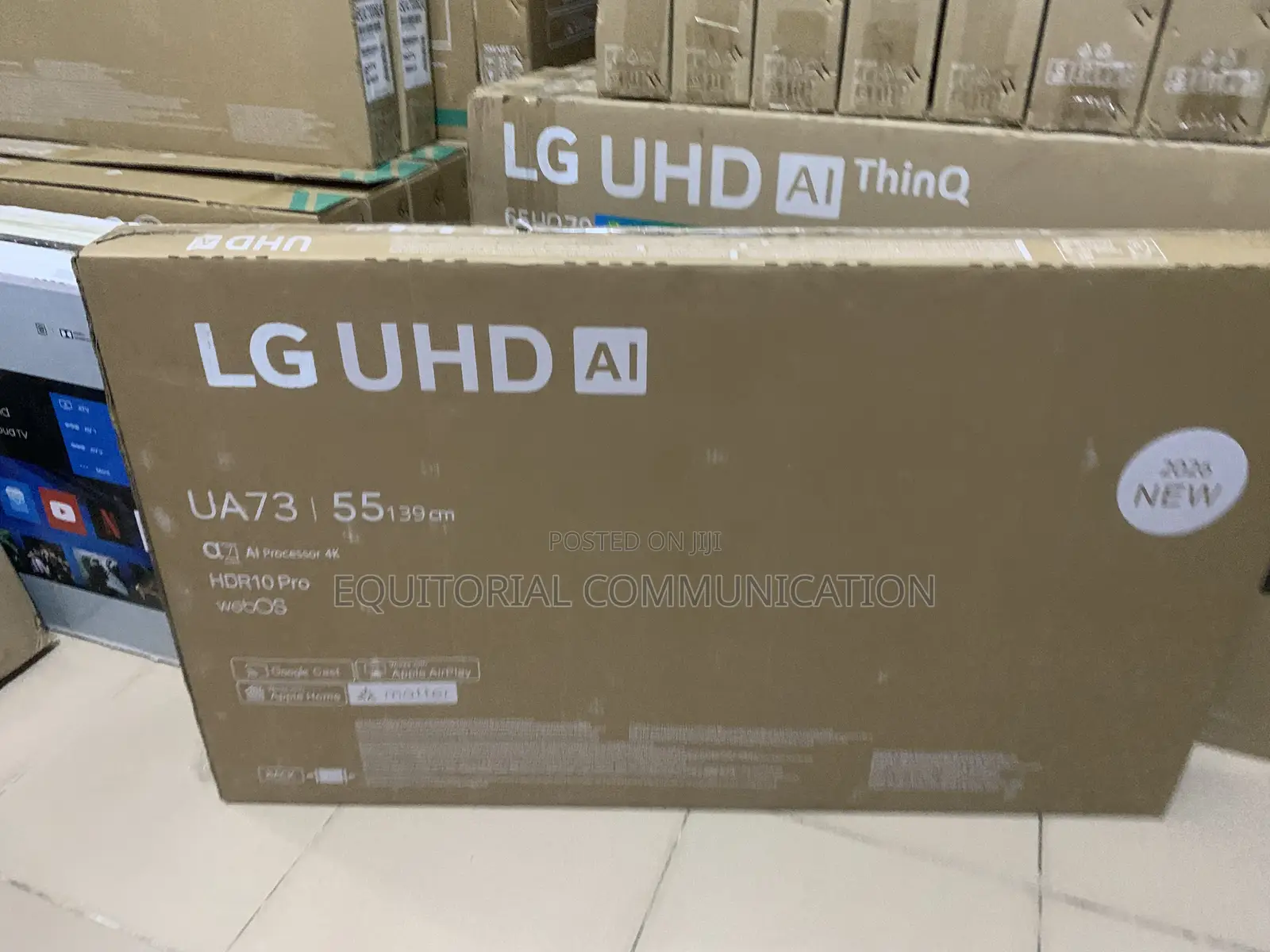 Lg 55-Inch Smart Tv for Family Entertainment