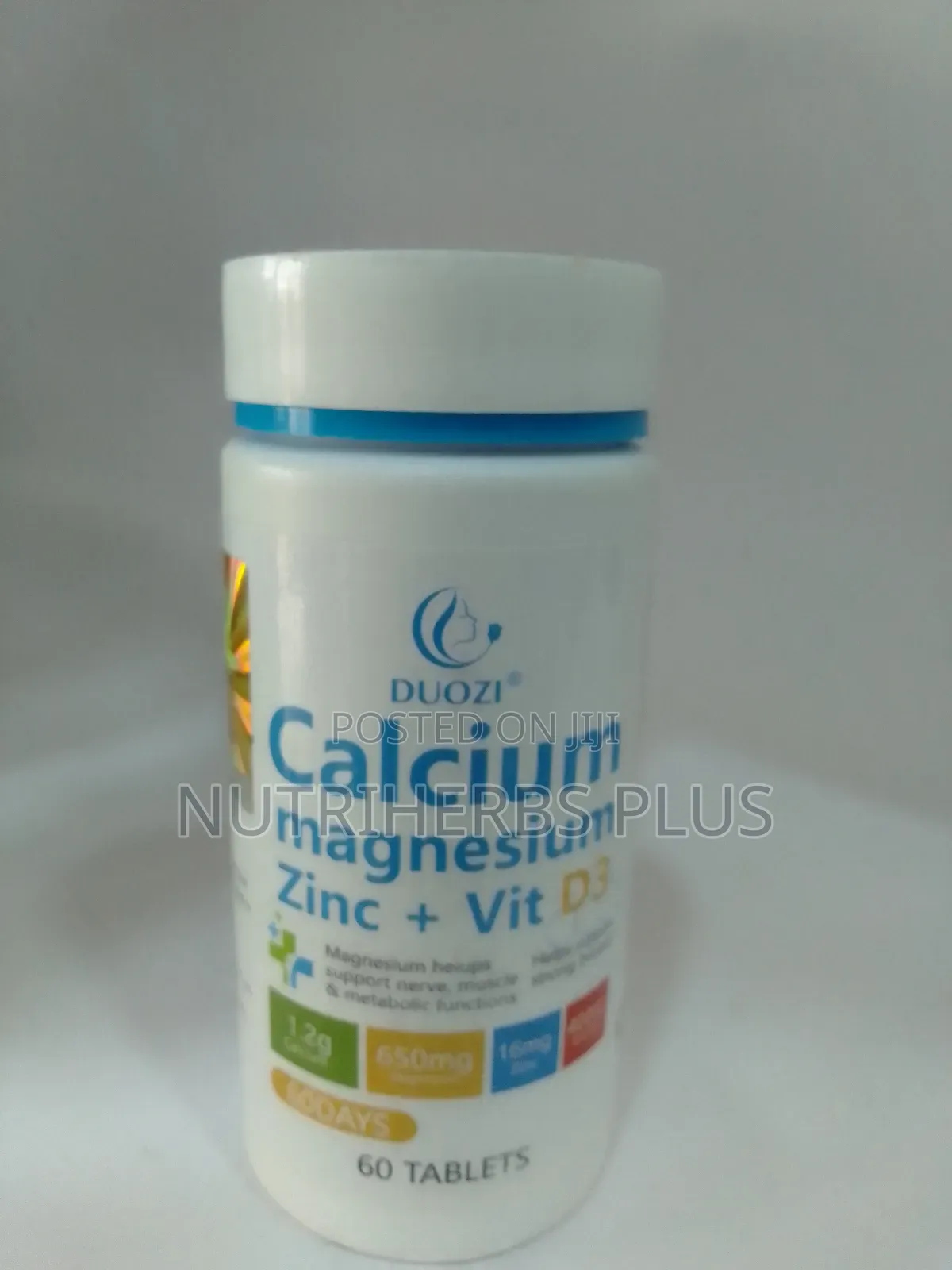 Calcium Magnesium Zinc + Vit D3 Helps Support Strong Bones