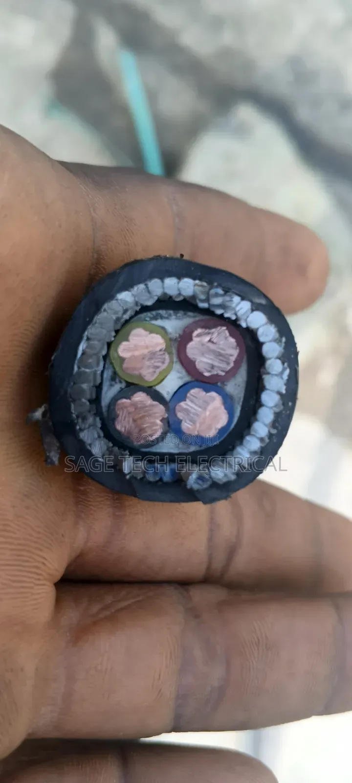 16mm 4core Electric Armoured Cable Nigerchin