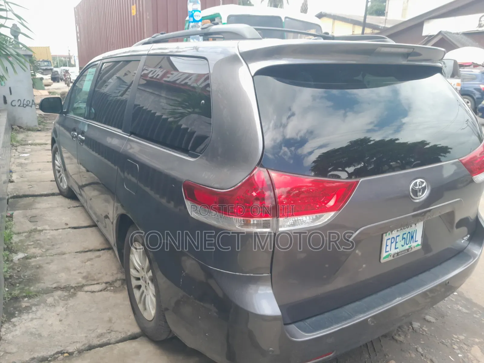 Toyota Sienna XLE 7 Passenger Mobility 2012 Gray