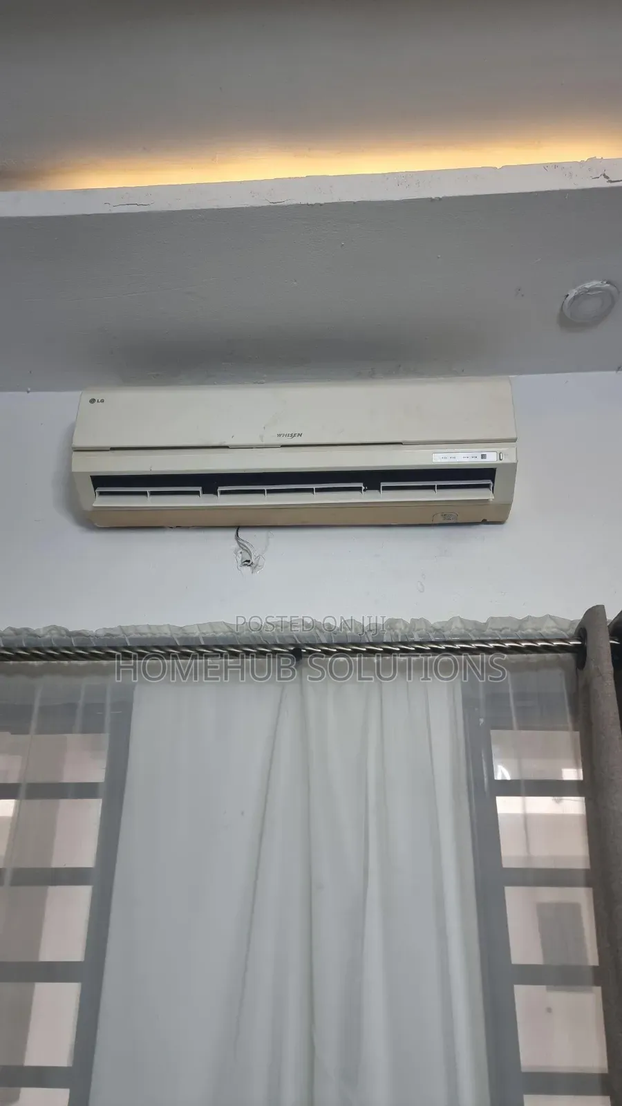 1.5hp Lg Dual Inverter Ac With Indoor Hanger and Remote