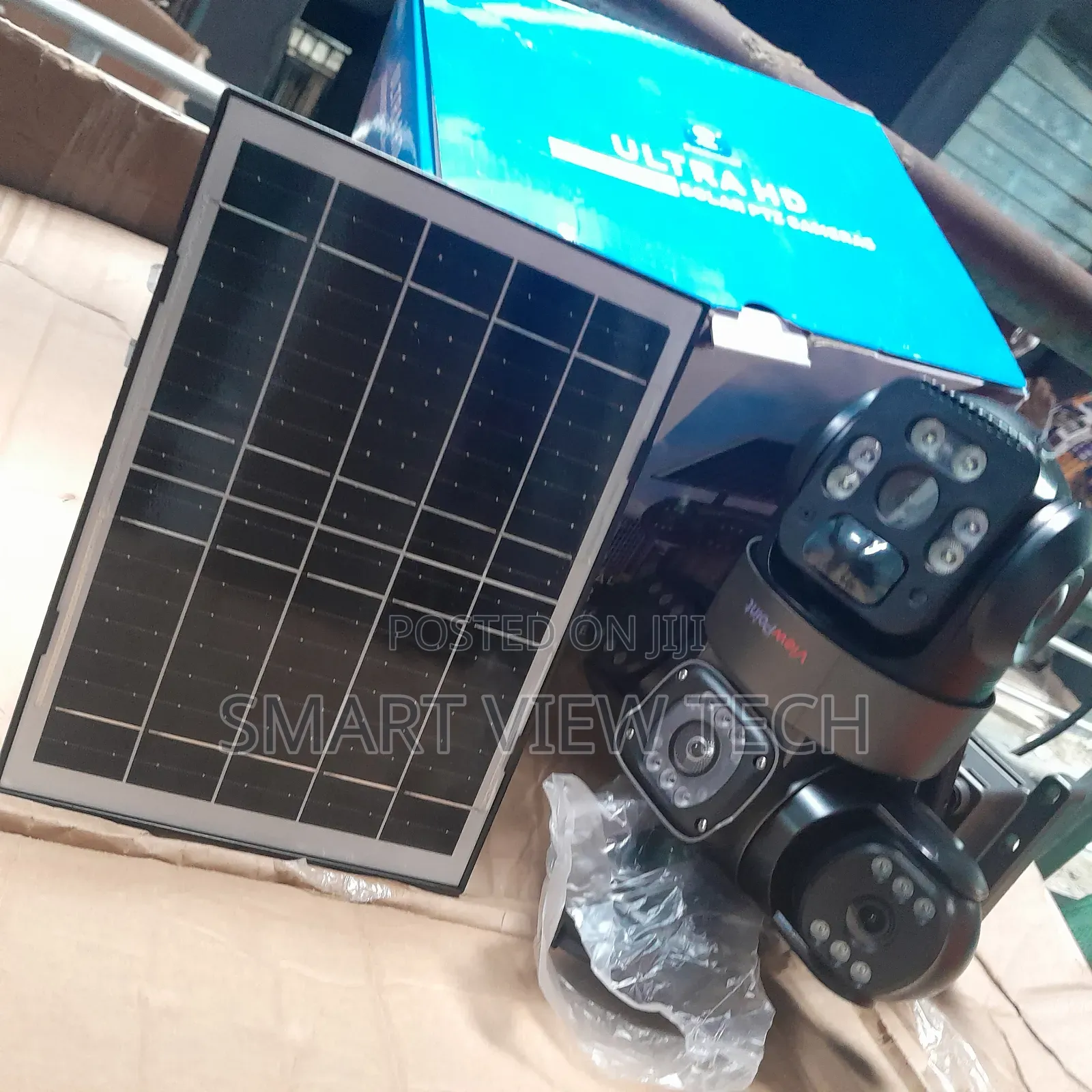 Triple Lens 4g Solar CCTV Camera – Wireless Outdoor PTZ Security