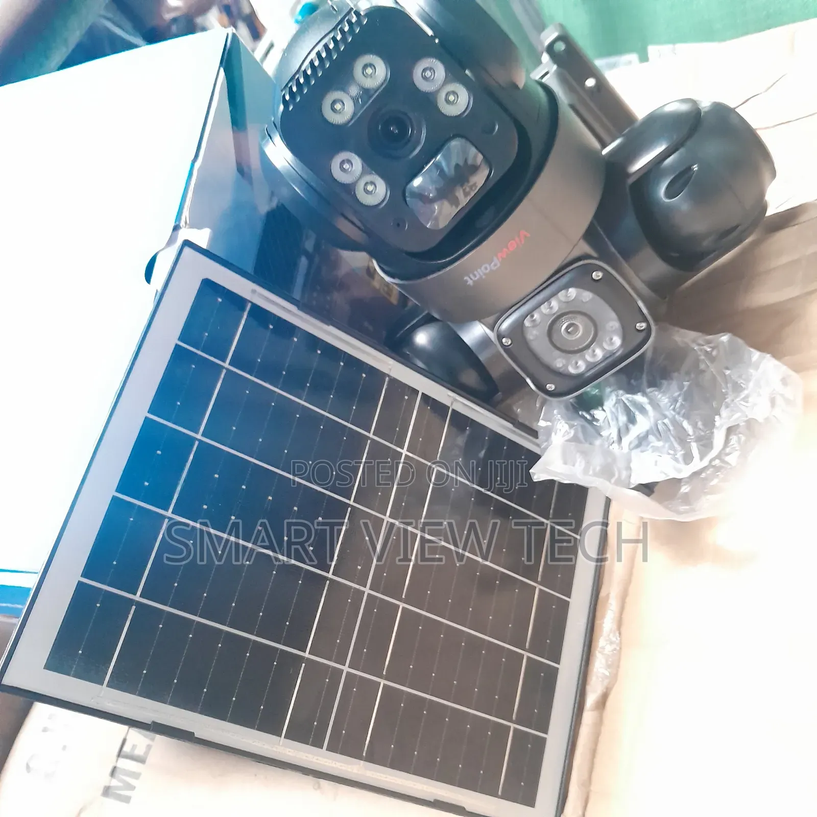 Triple Lens 4g Solar CCTV Camera – Wireless Outdoor PTZ