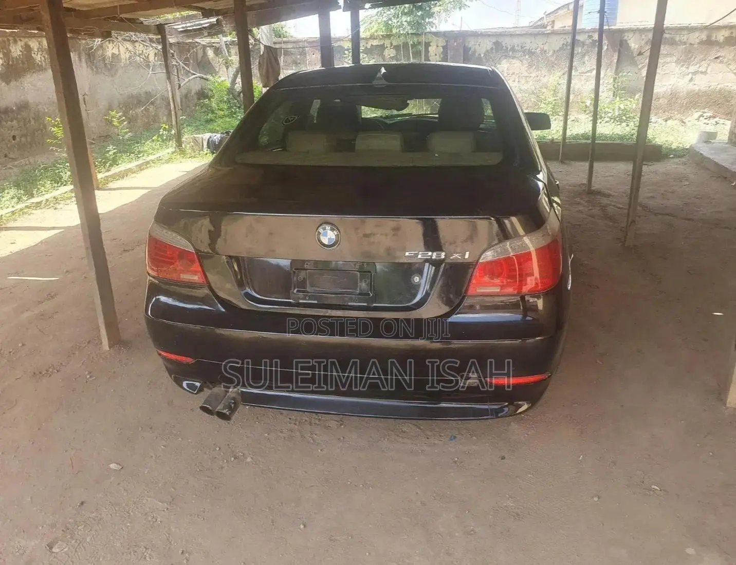 BMW 528i 2008 Black