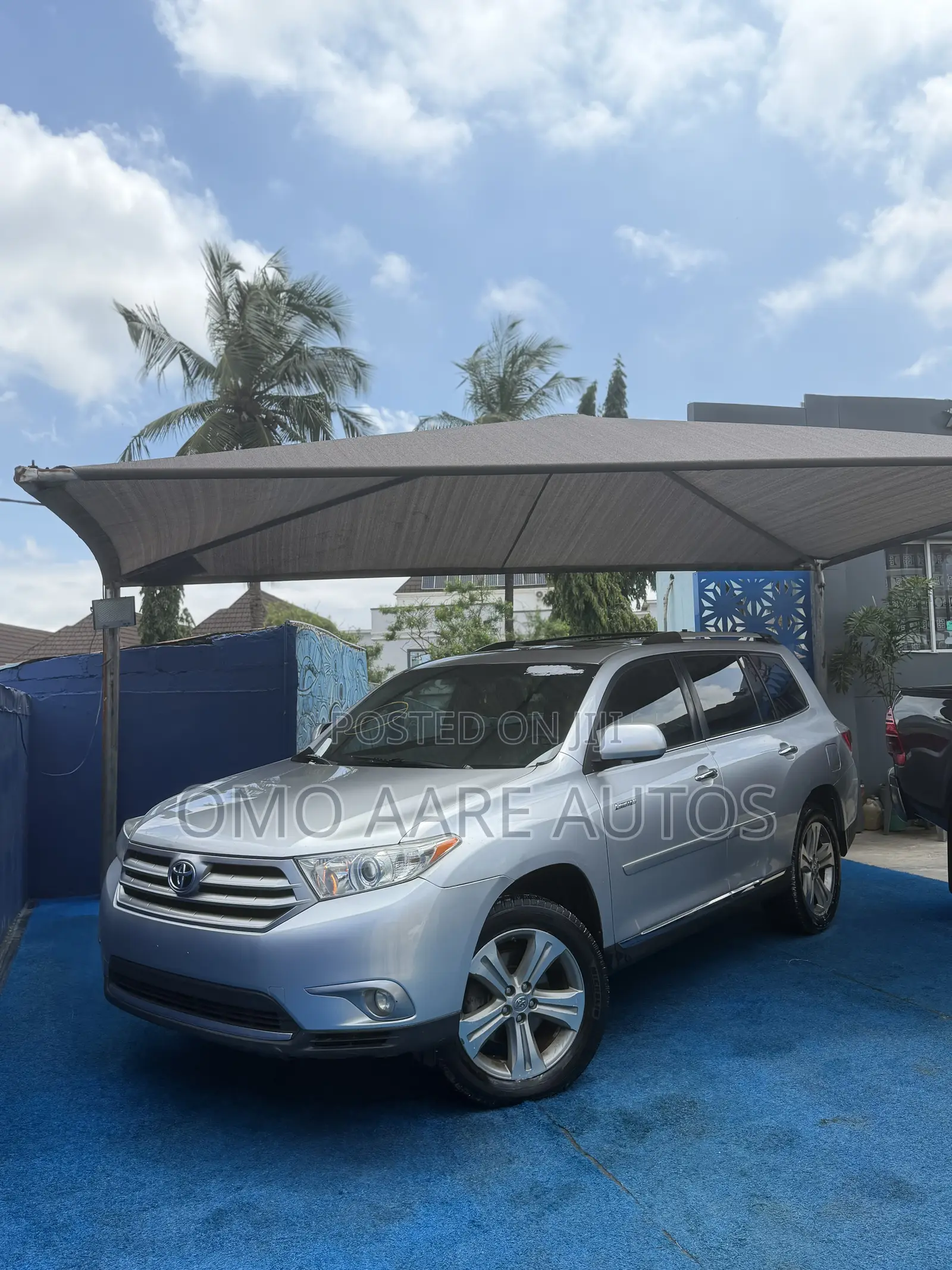 Toyota Highlander Limited 3.5L 2WD 2013 Silver