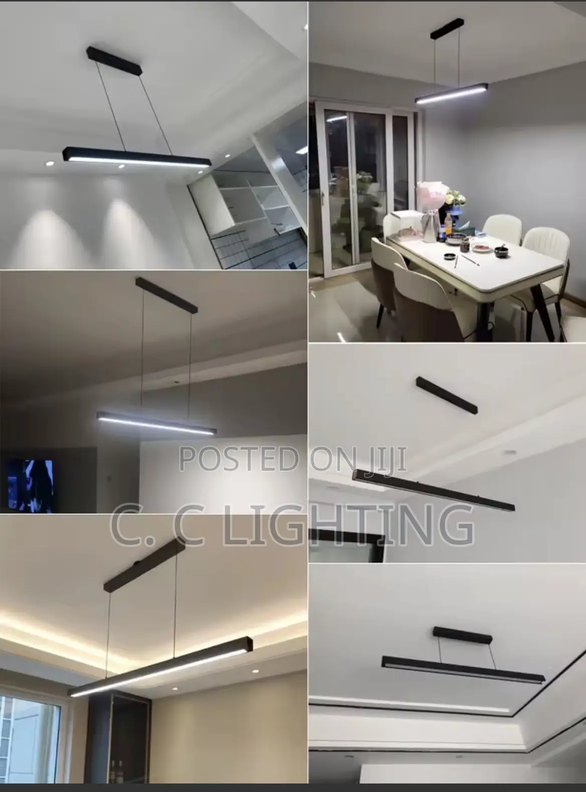 Led Long Chandelier