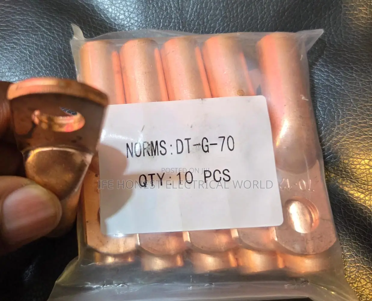 This Is Pure Copper 70mm Cable Lug