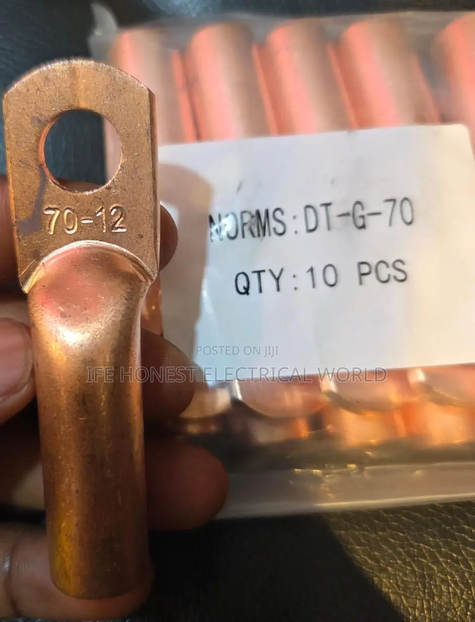 This Is Pure Copper 70mm Cable Lug