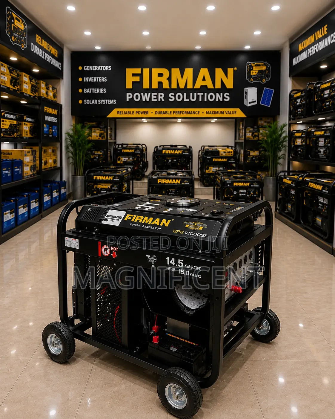 Firman SPG 18000se Generator 15kva – Powerful Durable