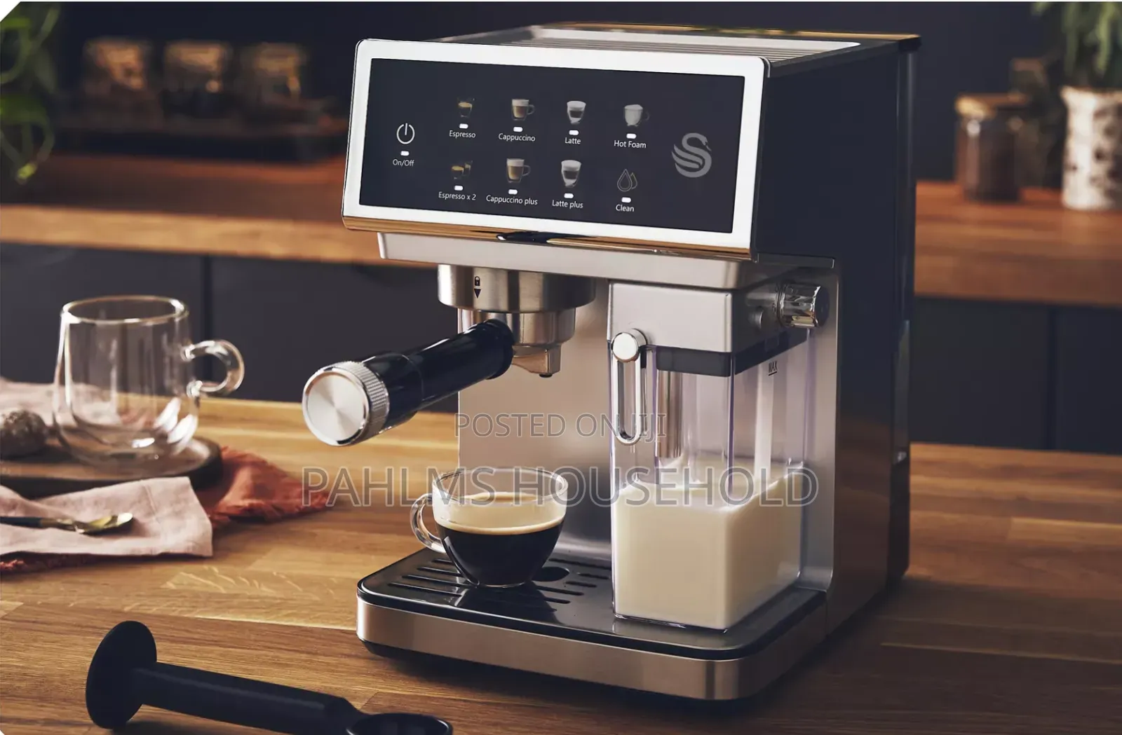 Swan Automatic One-Touch Digital Espresso Coffee Machine