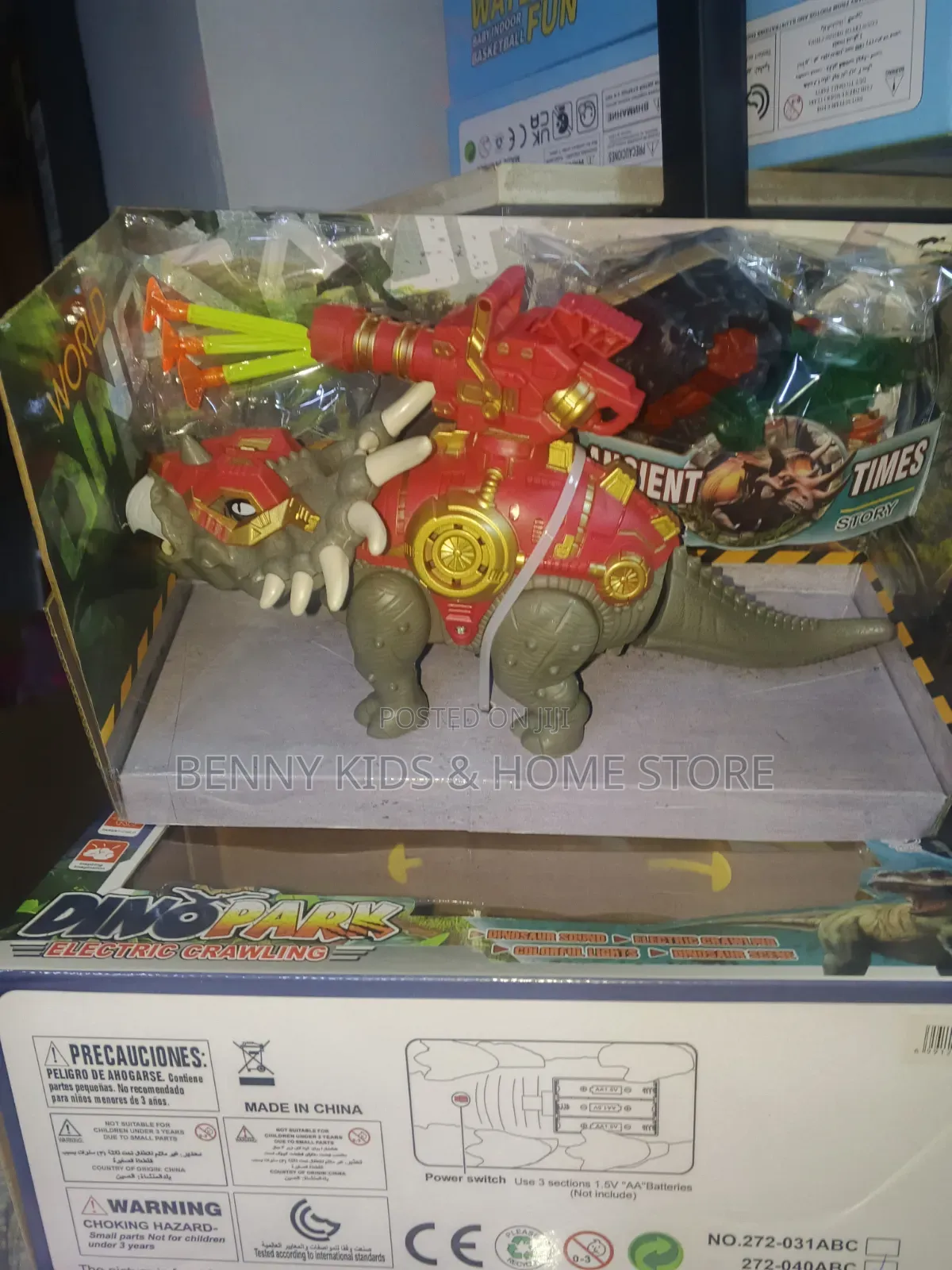 Electric Crawling Dino Spark