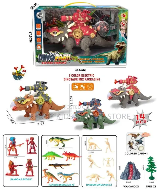 Electric Crawling Dino Spark