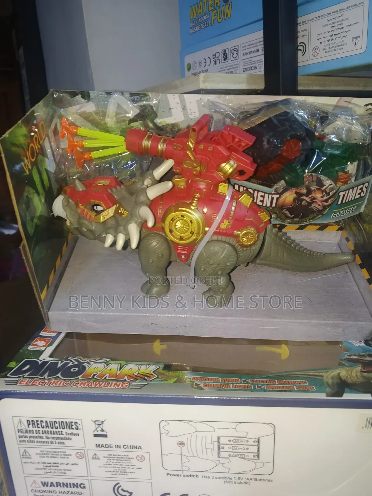 Electric Crawling Dino Spark