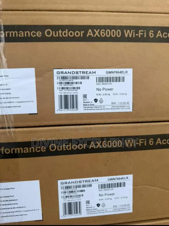 Grandstream Gwn7664elr Ax6000 Wifi 6 Access Point