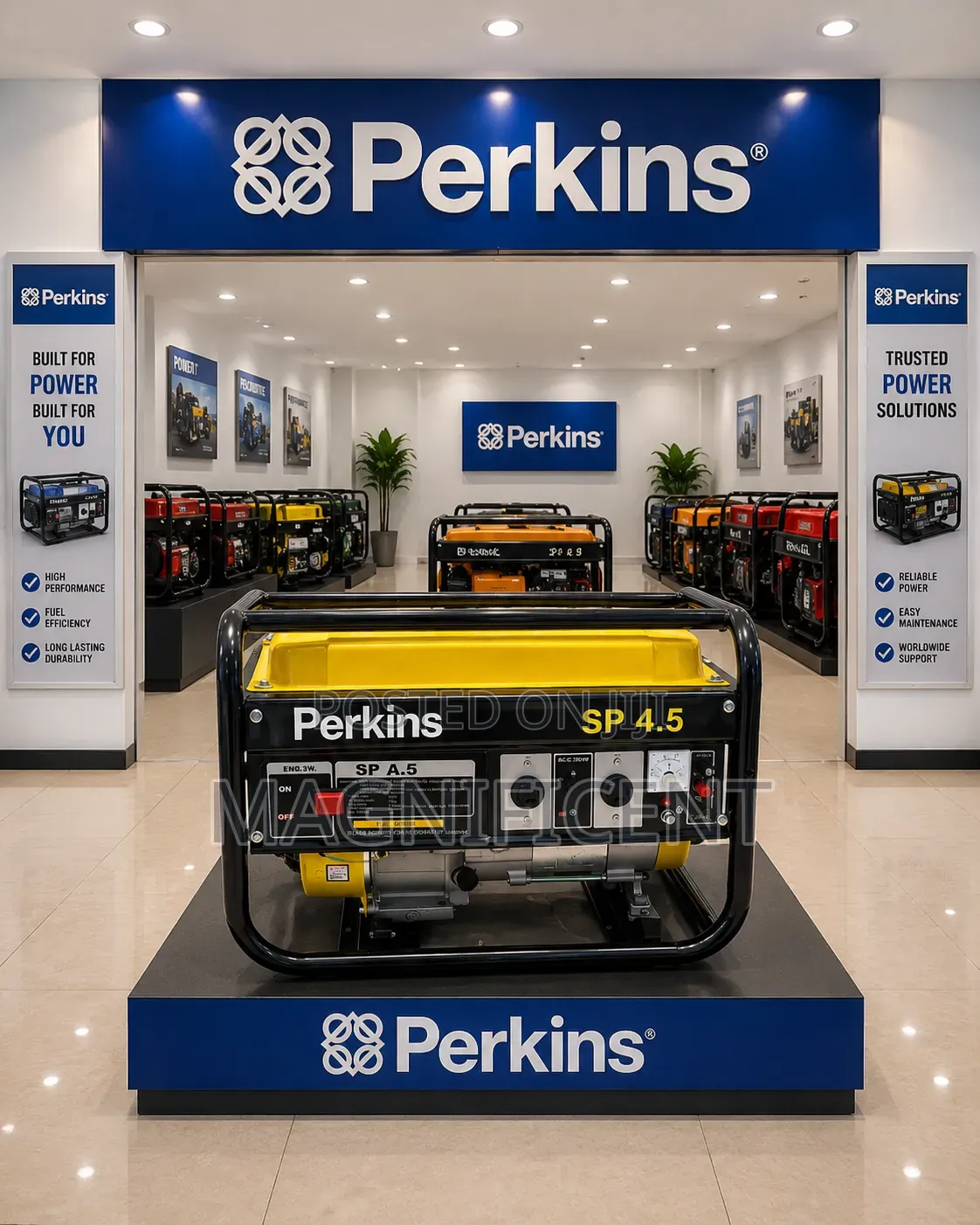 Perkins Sp 4.5kva Generator – Compact, Reliable Fuel Efficient Power