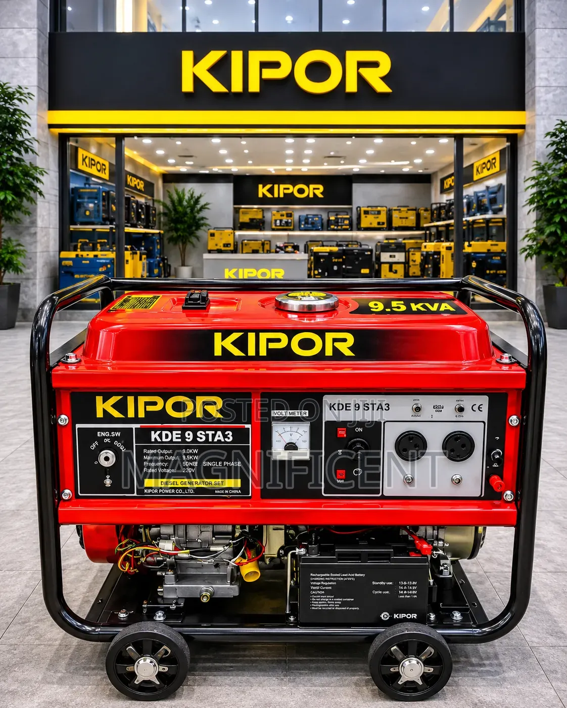 Kipor 10kva Generator Kde 10 Sta3 – Heavy Duty Power Machine