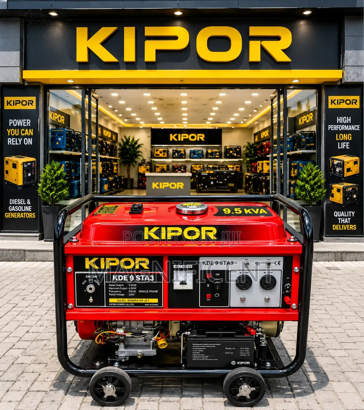 Kipor 10kva Generator Kde 10 Sta3 – Heavy Duty Power Machine
