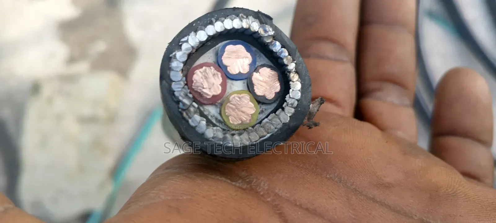 25mm 4core Armoured Cable Nigerchin