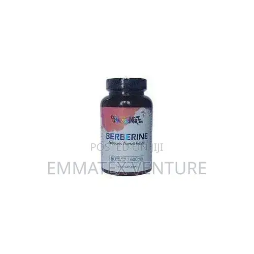 New Age Berberine 600mg - 60 Capsules