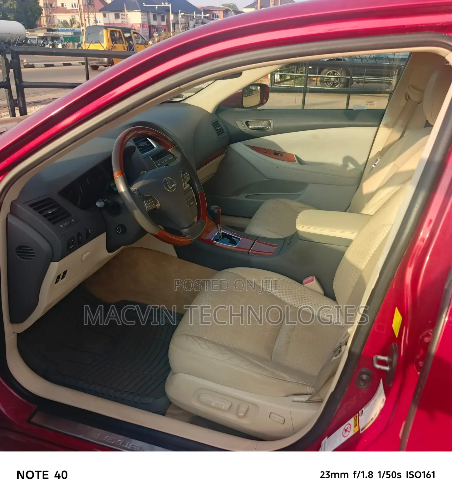 Lexus ES 350 2010 Red