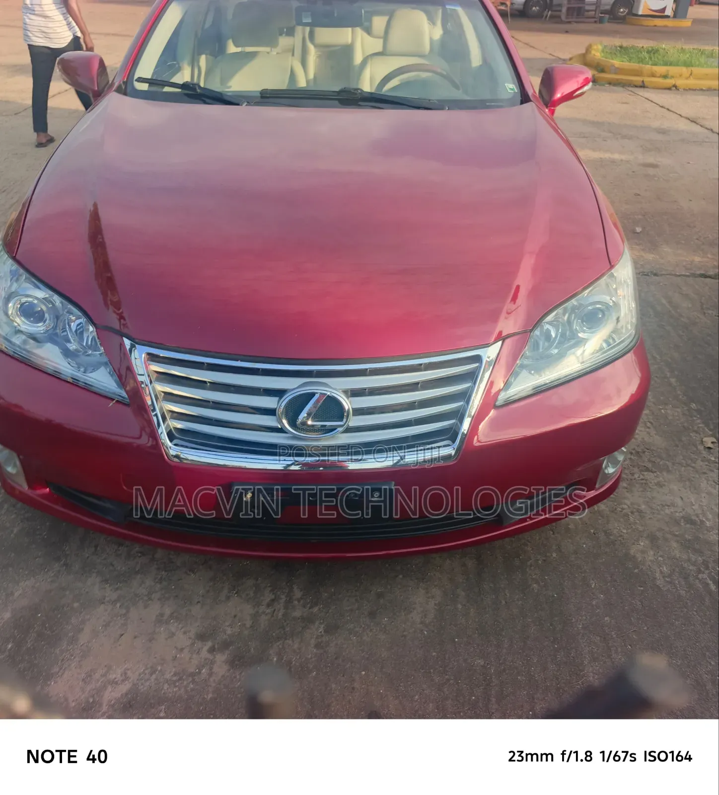 Lexus ES 350 2010 Red
