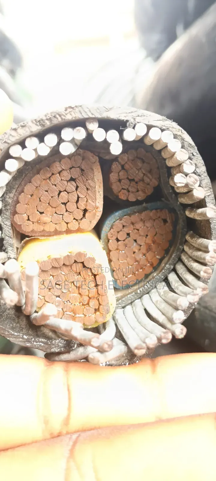 185mm 3core + 95mm Single Core Armored Cable