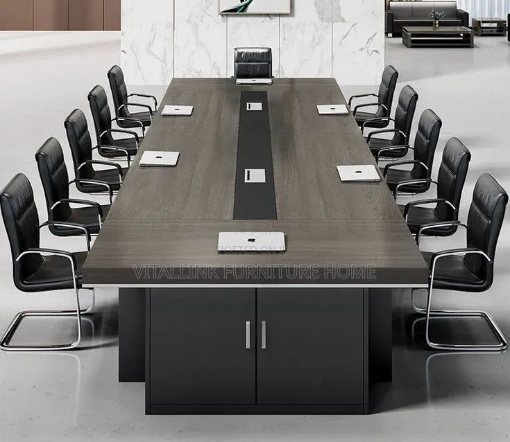 Luxury Wooden Conference Table for Corporate Boardrooms