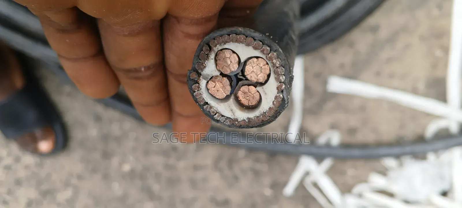 25mm 4core Armoured Cable Nigerchin