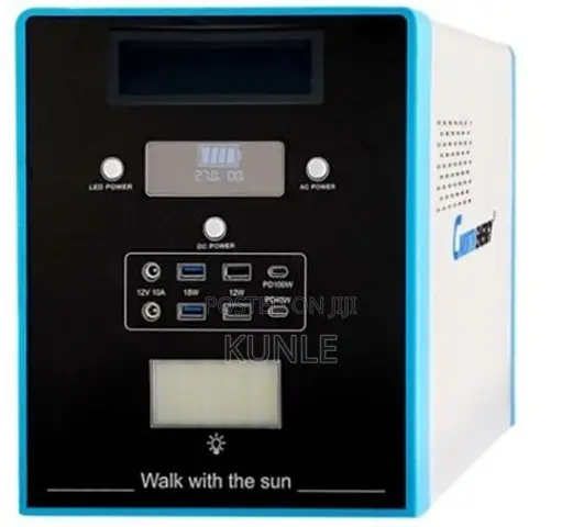 C-Worth 25.6v 1.5kwh Portable Solar Power System