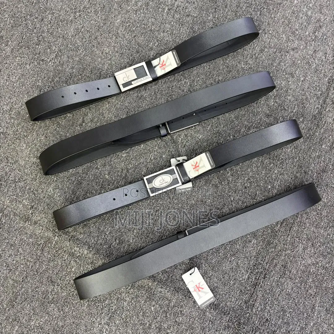 Men's Classic Leather Belt Now Available