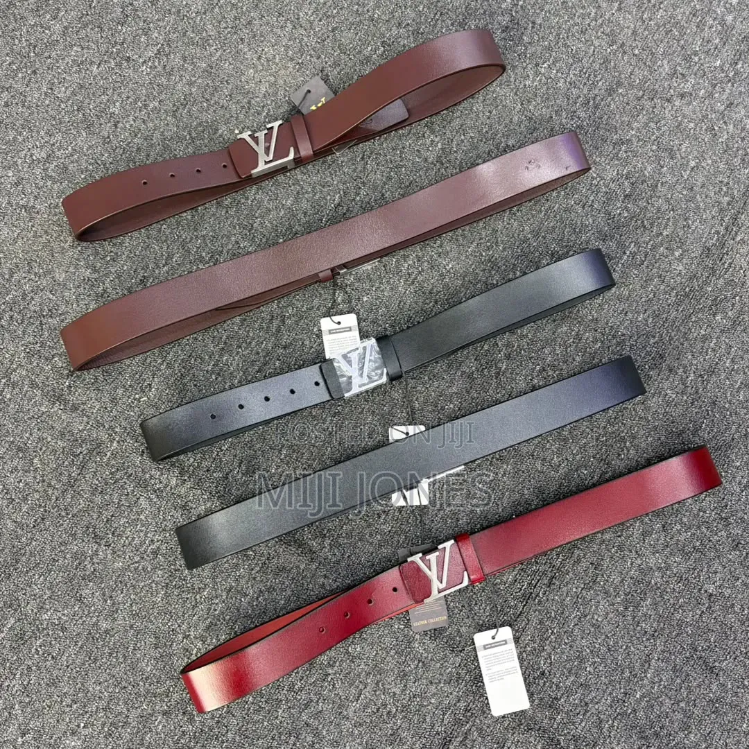 Men's Classic Leather Belt Now Available