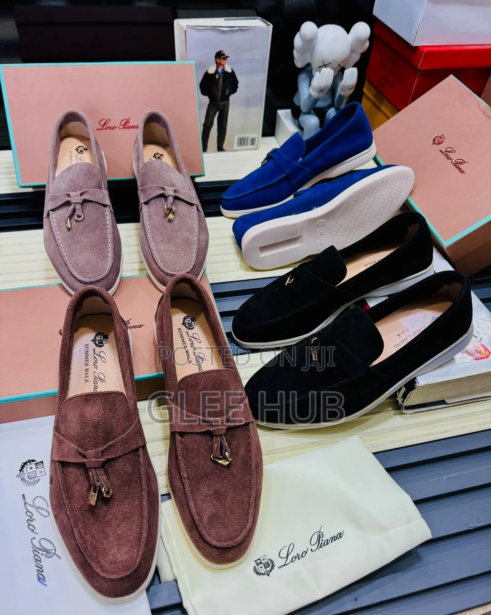 Original Loro Pianna Suede Shoes