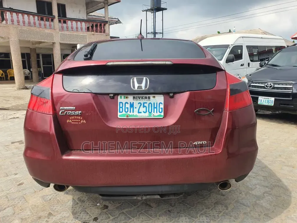 Honda Accord Crosstour 2011 Red