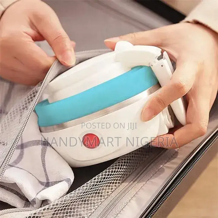Foldable Silicone Electric Travel Kettle