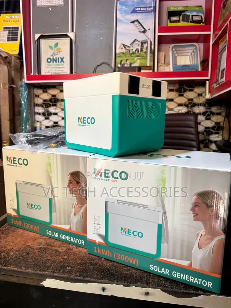 Meco 1kwh 300w Solar Generator and 300w Panel