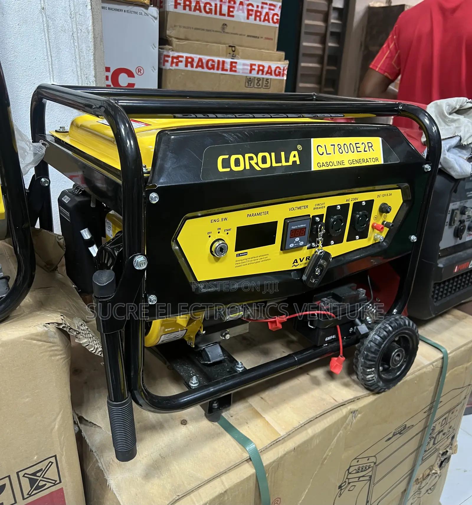 Corolla Cl7800e2r Remote Key Start Generator for Home Office Use