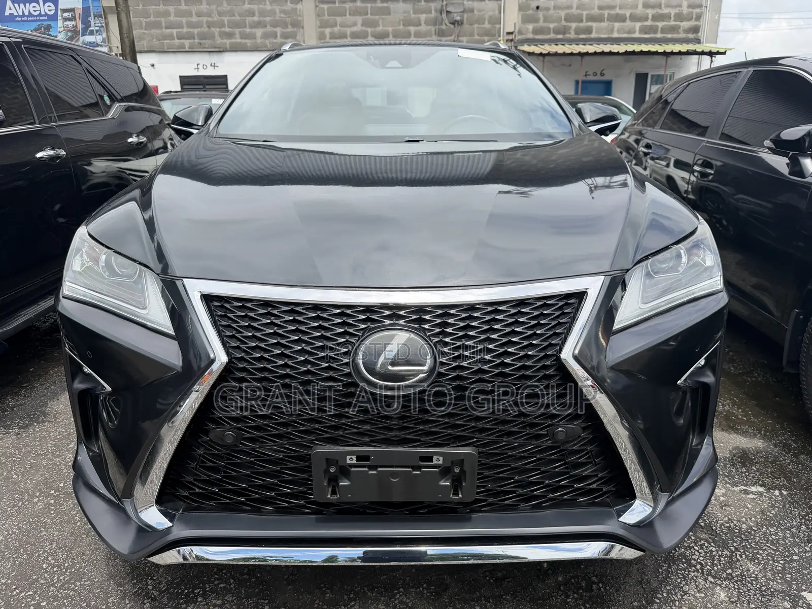 Lexus RX 350 F Sport AWD 2017 Black