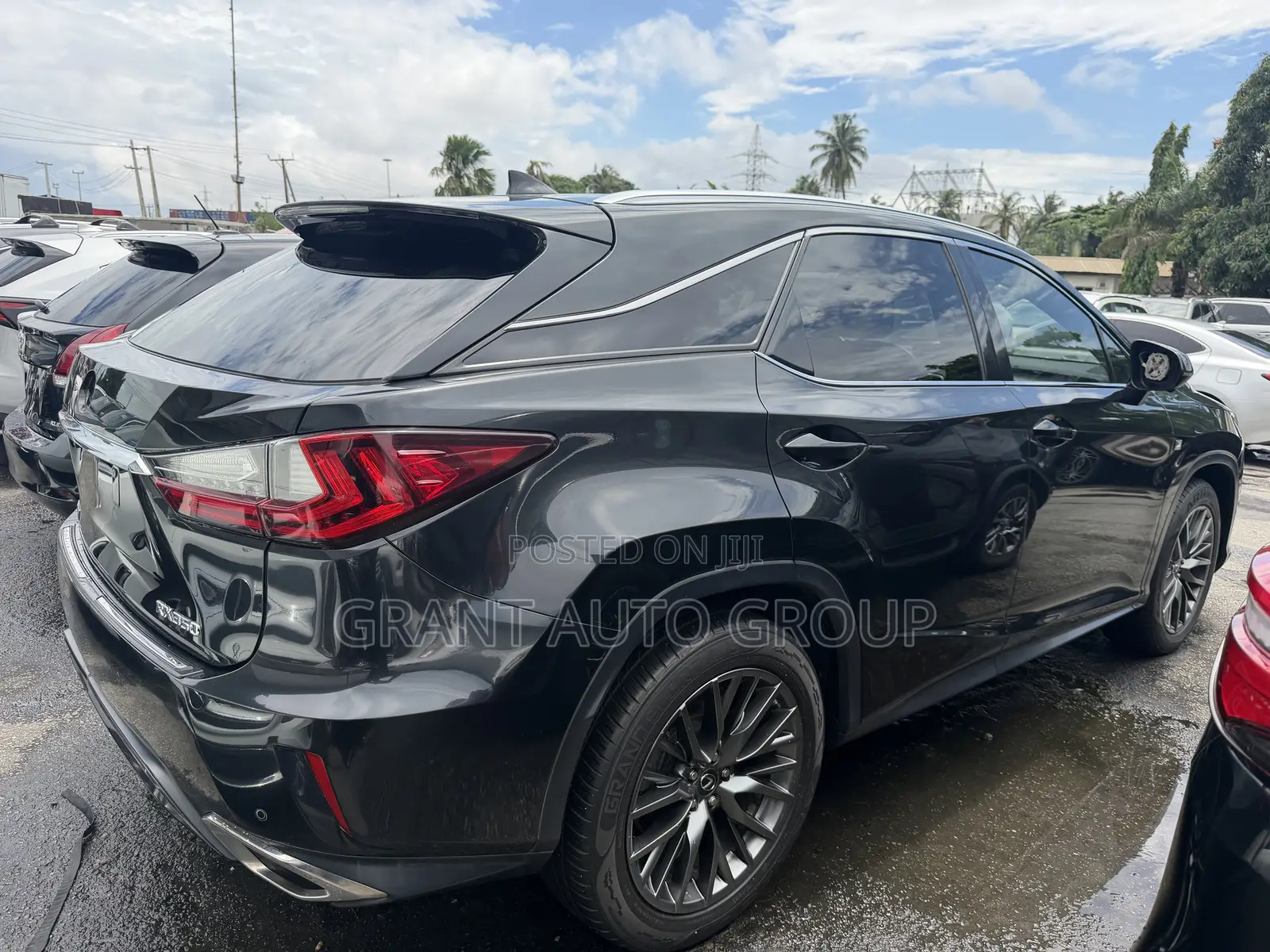 Lexus RX 350 F Sport AWD 2017 Black