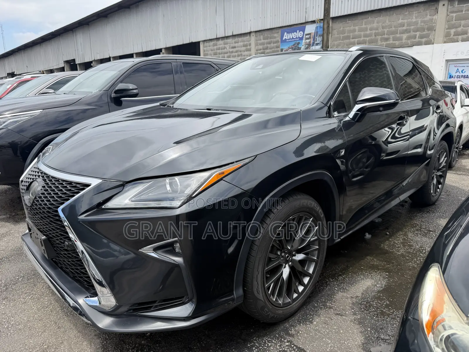 Lexus RX 350 F Sport AWD 2017 Black