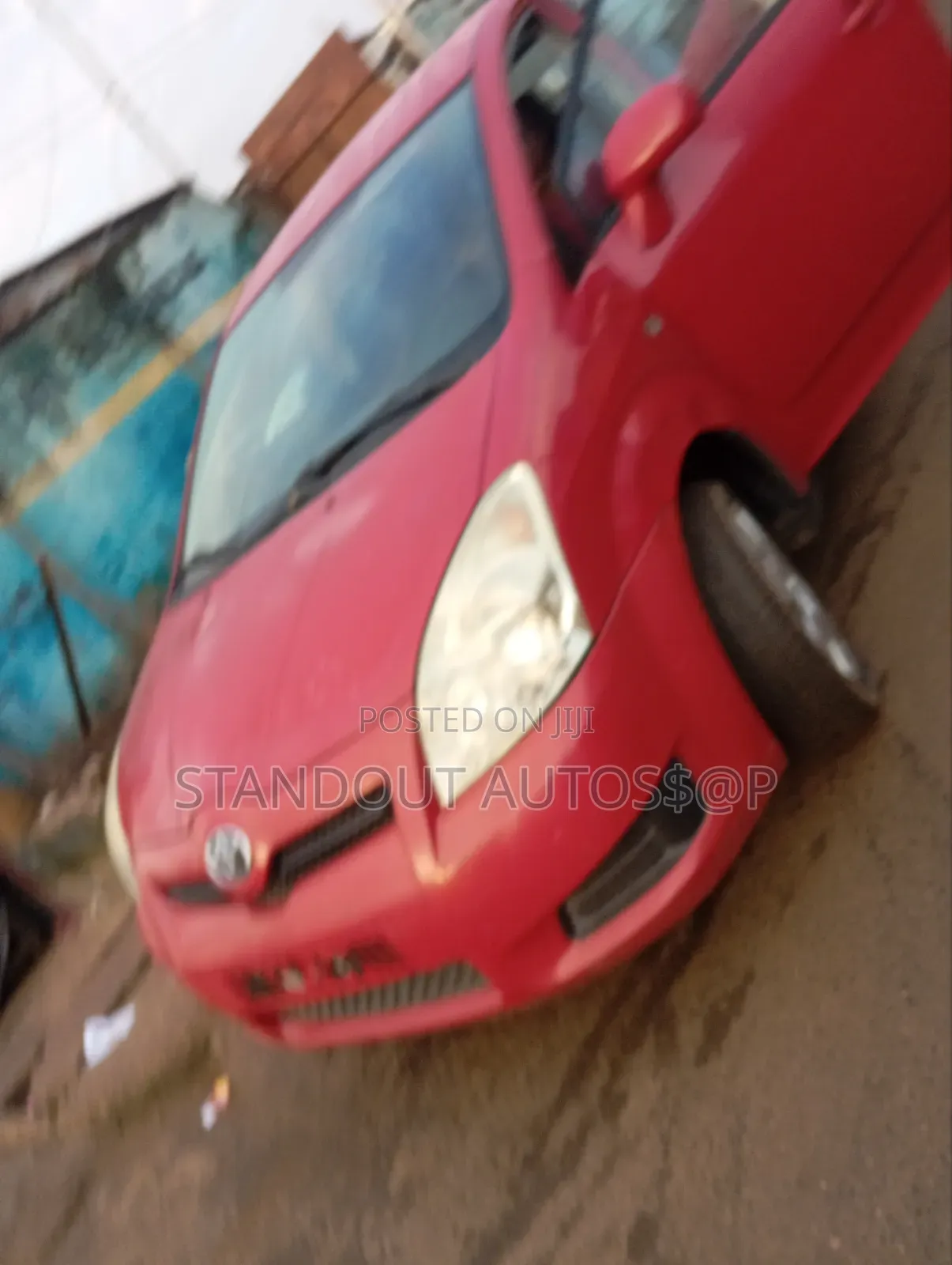 Toyota Corolla Verso 2008 Red