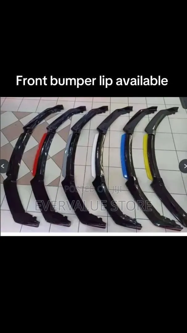 Universal Front Bumper Lip Spoiler Available in Colors