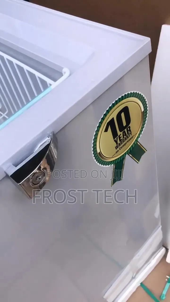 Scanfrost 400l Inverter Double Door Chest Freezer.