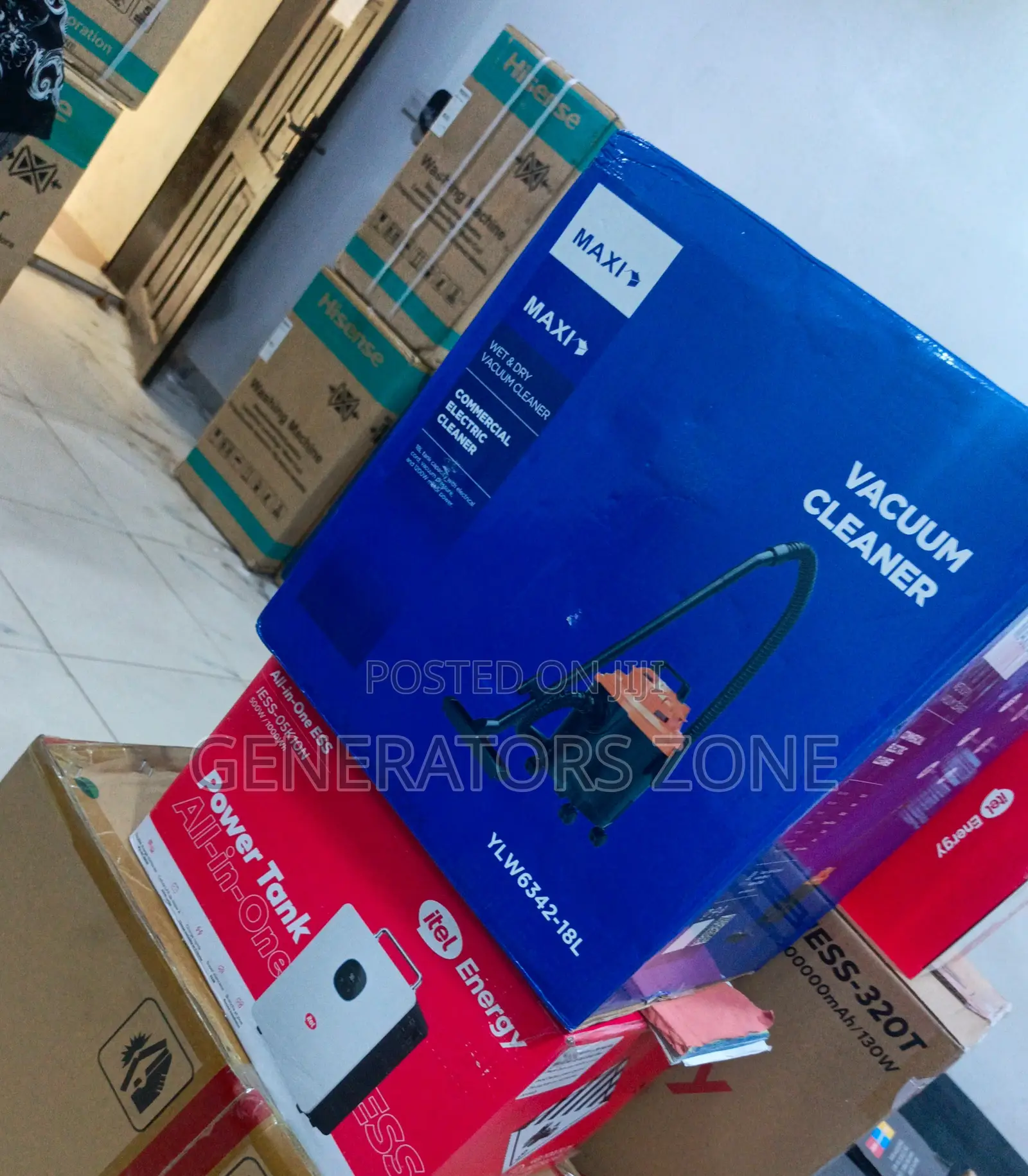 Maxi Powerful 1200w Wet Dry Vacuum Cleaner 18l