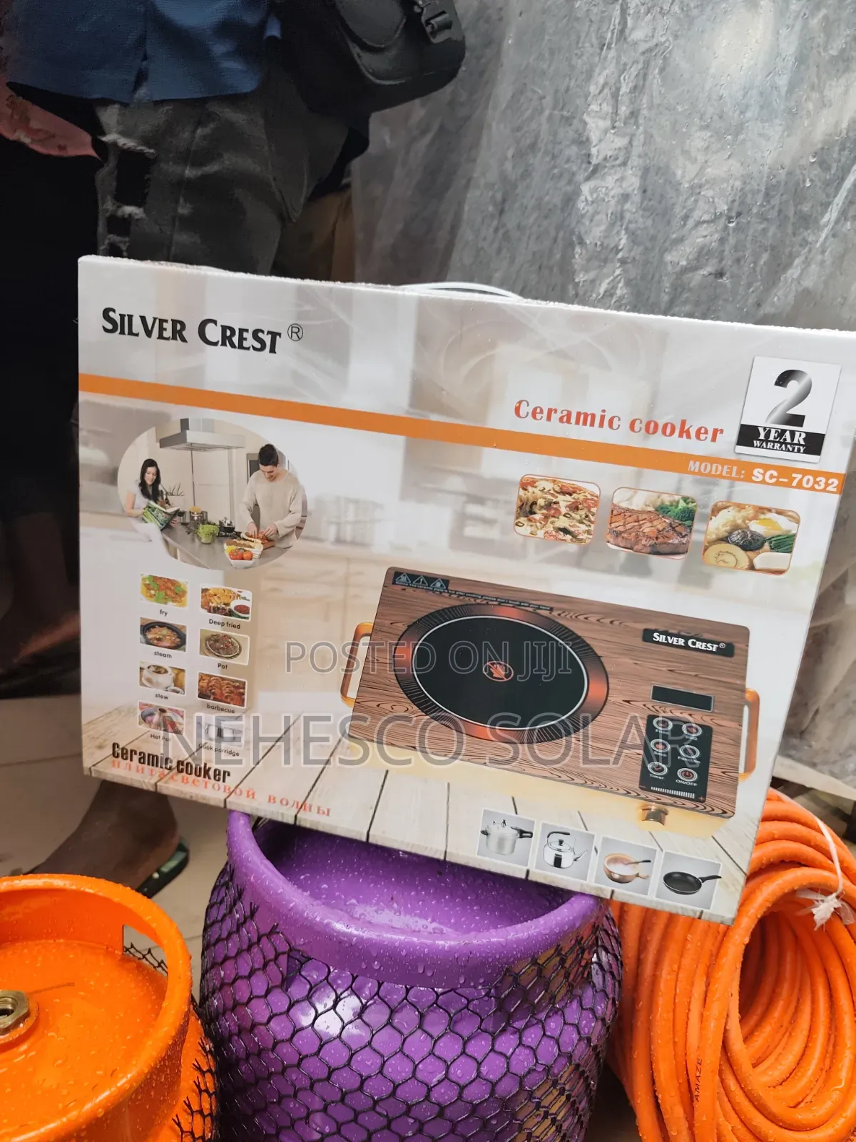 Premium Silver Crest Ceramic Cooker – Smart Cooking Made Easy