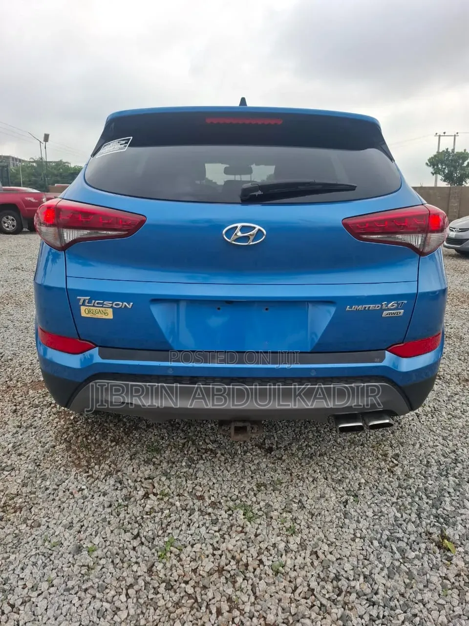 Hyundai Tucson Limited AWD 2017 Blue