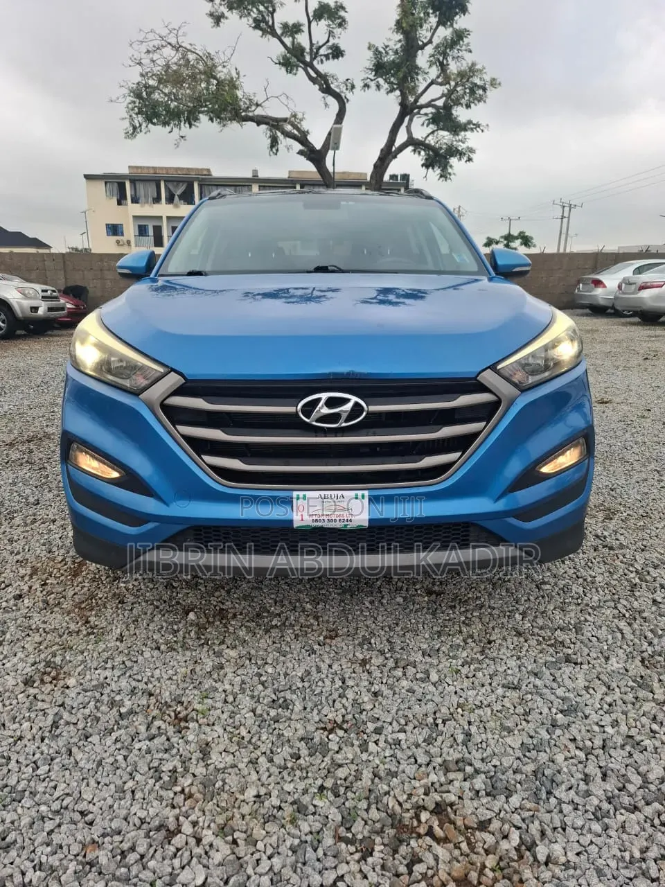Hyundai Tucson Limited AWD 2017 Blue