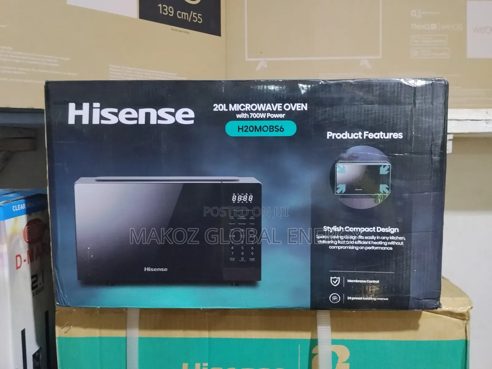 Brand New Hisense Microwave Oven 20l 700w