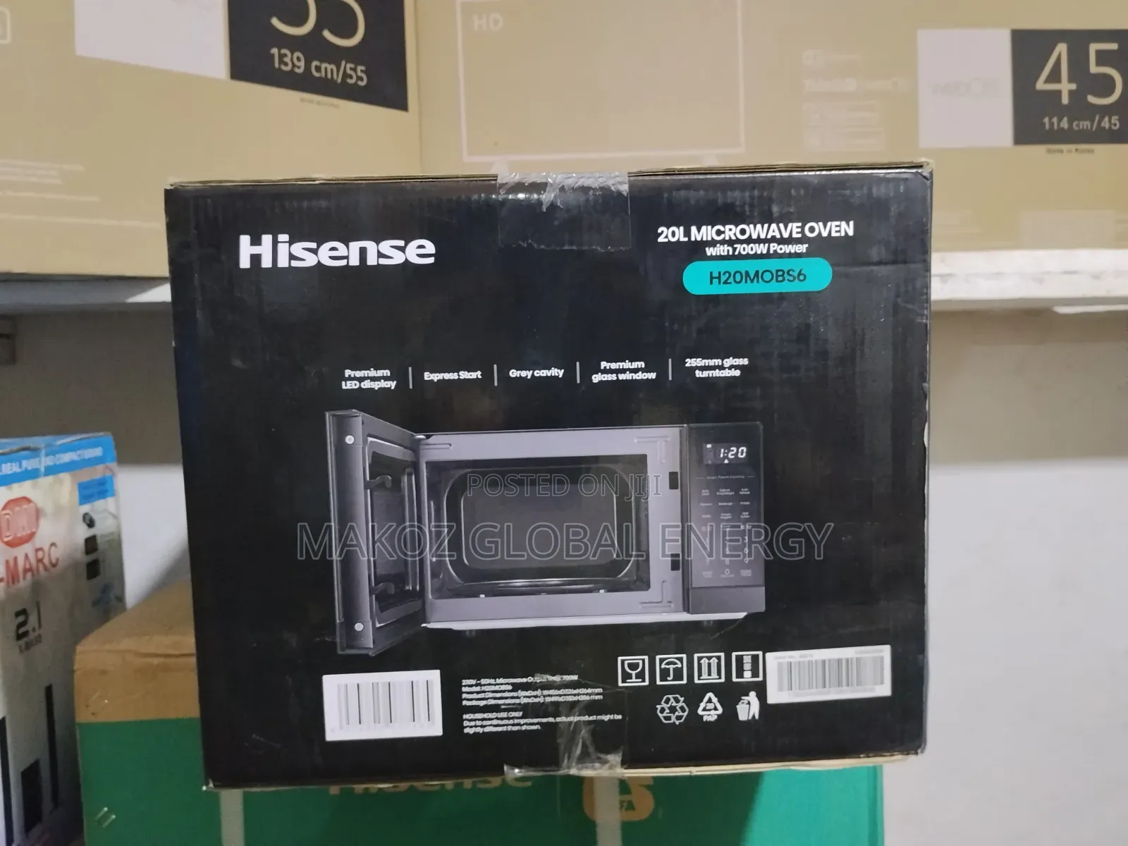 Brand New Hisense Microwave Oven 20l 700w