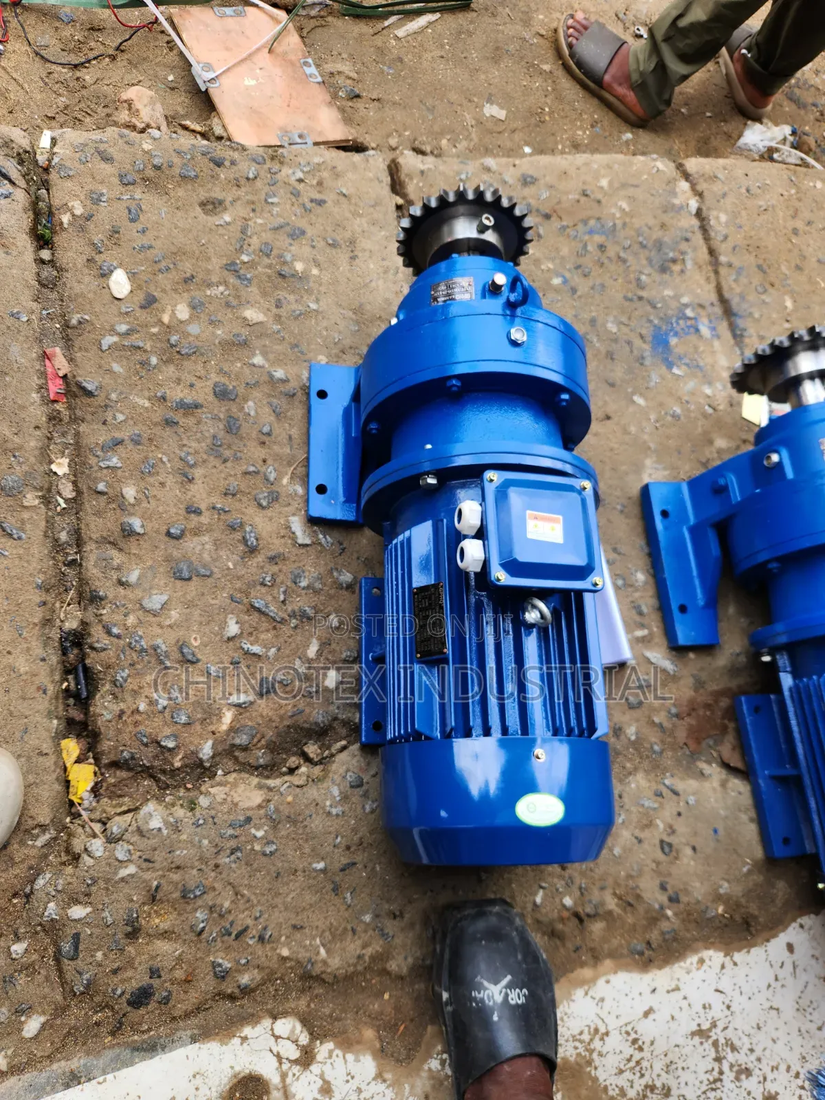 10hp Electric Gear Motor, With Spocket Teeth