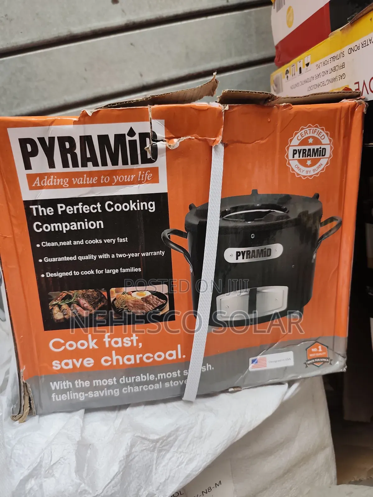 Less Smoke, More Heat – Pyramid Charcoal Stove